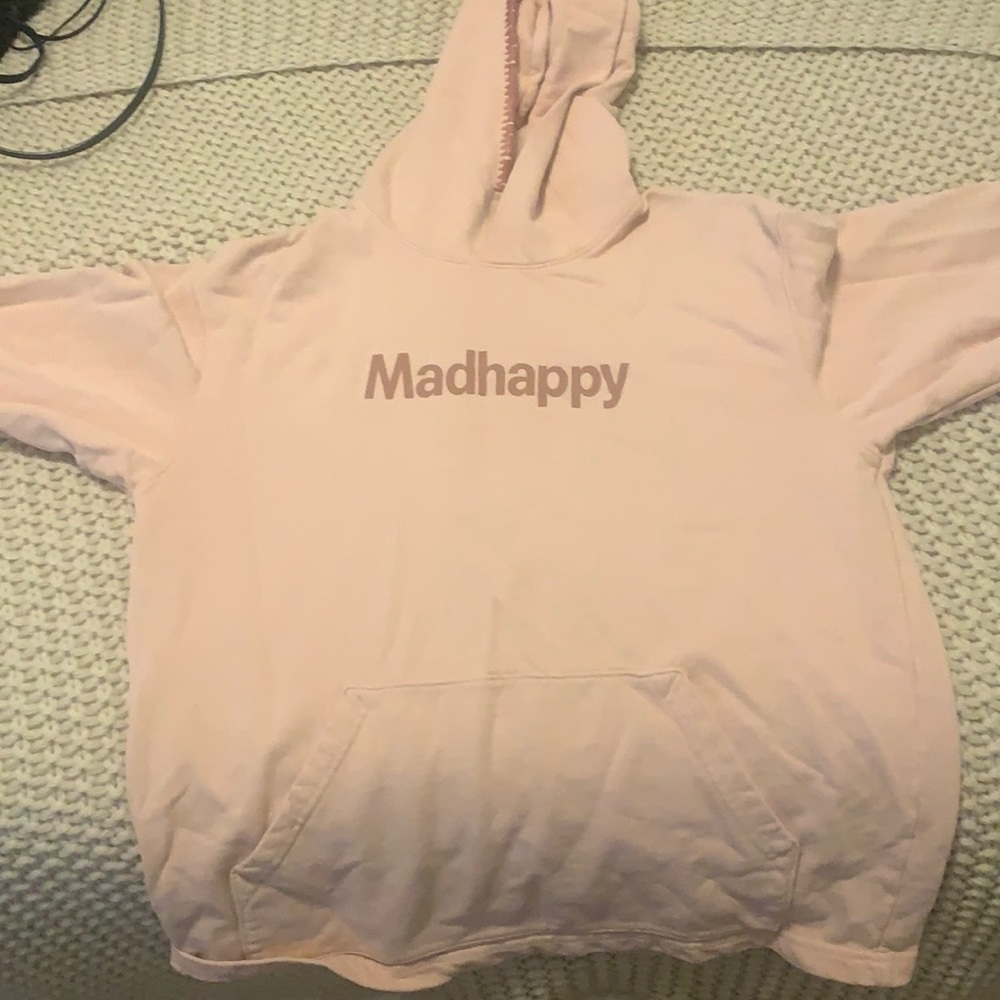 Pink madhappy sweatshirt